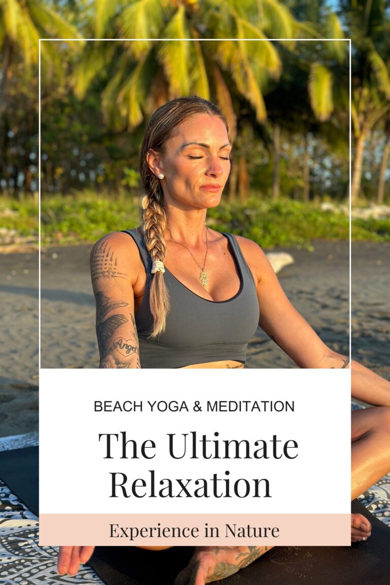 beach yoga